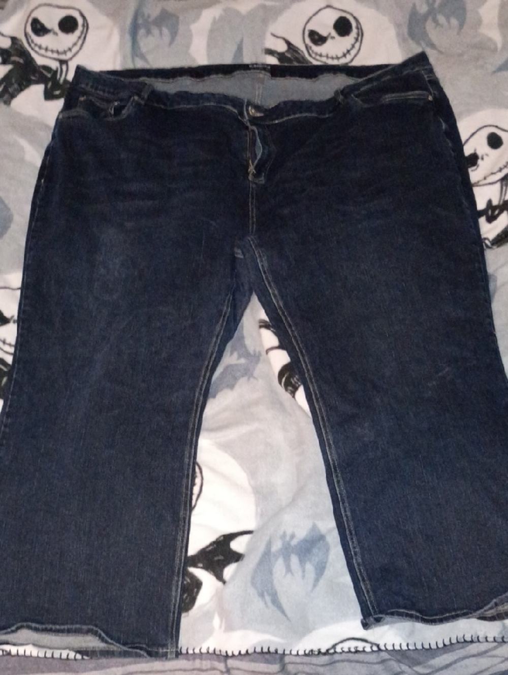 BloomChic Dark Blue Cropped Women's Jeans